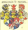 Wappen Schlicken (r, Giebel)