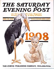 Leyendecker's December 28, 1907 cover of The Saturday Evening Post