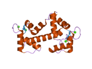 2bcx: Crystal structure of calmodulin in complex with a ryanodine receptor peptide