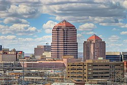 Skyline of Albuquerque, New Mexico