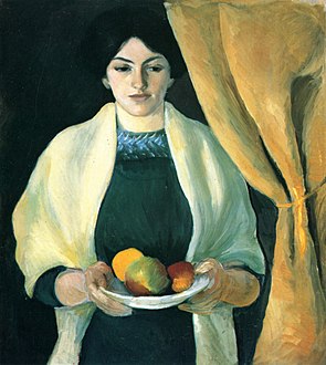 Poltred gant un aval Macke 1909