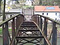 Die ehemalige Fußgängerbrücke nach Rohnau in Hirschfelde-Rosenthal wurde am 7./8. August 2010 Opfer des verheerenden Hochwassers.