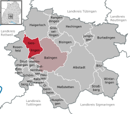 Geislingen – Mappa