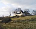 Mühlenturm im Villiper Oberdorf mit Begleitbauwerk