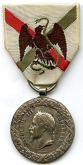 Médaille commémorative de l'expédition du Mexique