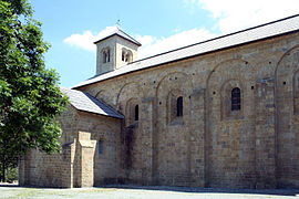 L'église, côté nord