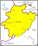 Mappa della diocesi