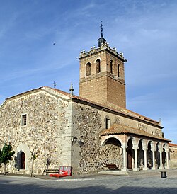 Skyline of Pajares de Adaja