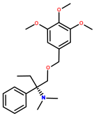 Chemical structure of fedotozine.