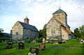 The churches of Gran, Norway.