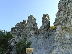 The natural reserve Divnogorje (Russia)