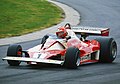 Niki Lauda im Ferrari 312T2, beim Training zum Großen Preis von Deutschland 1976, einen Tag vor seinem folgenschweren Unfall