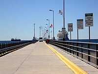 Muelle de Madryn.