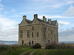   Barnbougle Castle by User:Jonathan Oldenbuck, a Valued Picture since 2011