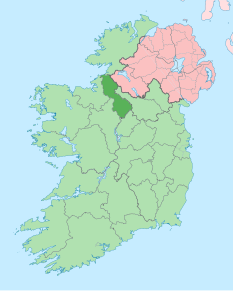 Poziția regiunii Contae Liatroma County Leitrim Comitatul Leitrim