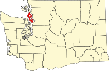 Map of Washington highlighting Island County.svg