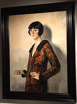 Annie van Ees (portret door Han van Meegeren, 1926)