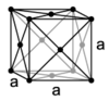 Structure cristalline du γ-Mn.