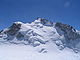 Mont Maudit (4 465 m) frå nordaust