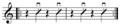 Image 22Drum notation for a backbeat (from Hard rock)