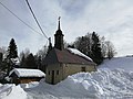 Chapelle située au lieu-dit du Passieu, à 2 km du bourg.