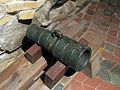 Bombard from the beginning of the 15th century, the only surviving bombard used by Teutonic Knights, now exposed in Kwidzyn Castle.