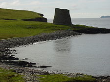 Der Broch von Mousa - außen