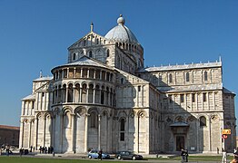 Extremo oriental de la catedral