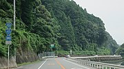 国道473号との重複 静岡県浜松市天竜区船明