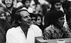 Karlheinz Stockhausen på Schiras-Kunstfestival i Iran, 1972.