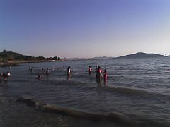 Playa de Kellar en el Miller/Knox Regional Shoreline (Parque Regional del Litoral Miller-Knox) de Richmond