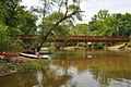 Milburnie Dam bridge