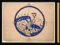 Una mappa del mondo disegnata da al-Idrisi (XII secolo)