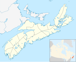 Windsor is located in Nova Scotia