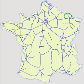 Carte de la route.