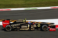 Photo de Vitaly Petrov à Monza en 2011