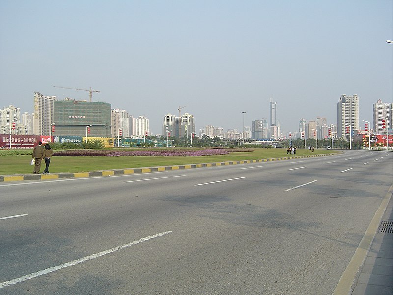 File:2004 深圳 深南大道 - panoramio.jpg