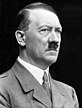 Photo en noir et blanc d'Adolf Hitler