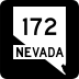 State Route 172 marker