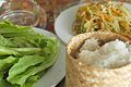 Image 15Lao sticky rice and papaya salad (from Culture of Laos)