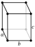 Iodine has a orthorhombic crystal structure