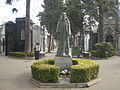 Cristo Central, cementerio de la Recoleta