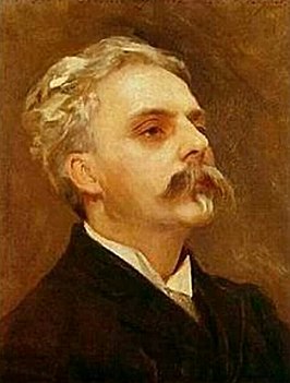 Gabriel Fauré, schilderij van John Singer Sargent, omstreeks 1889 (The Paris Museum of Music)