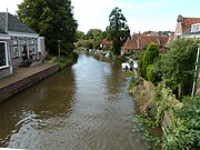 Winsumerdiep (naar westen): Rechts Obergum