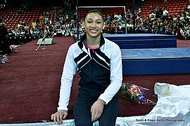 Kyla Ross en 2012.