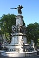 Turcan was responsible for the stone carving on the Marseille monument