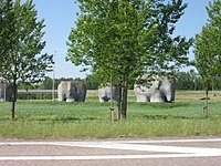 Olifanten (1999/2000), knooppunt Almere