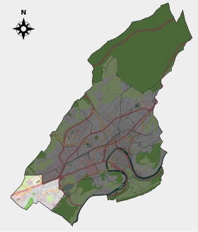 Localisation de Planoise