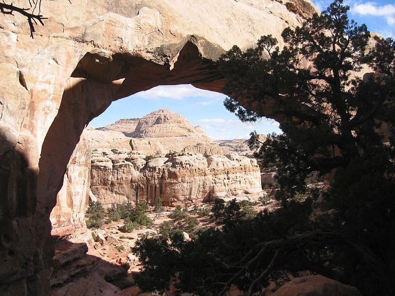 File:Capitol Reef - Hickman Bridge.jpg