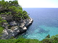 Côte sud de l’île.